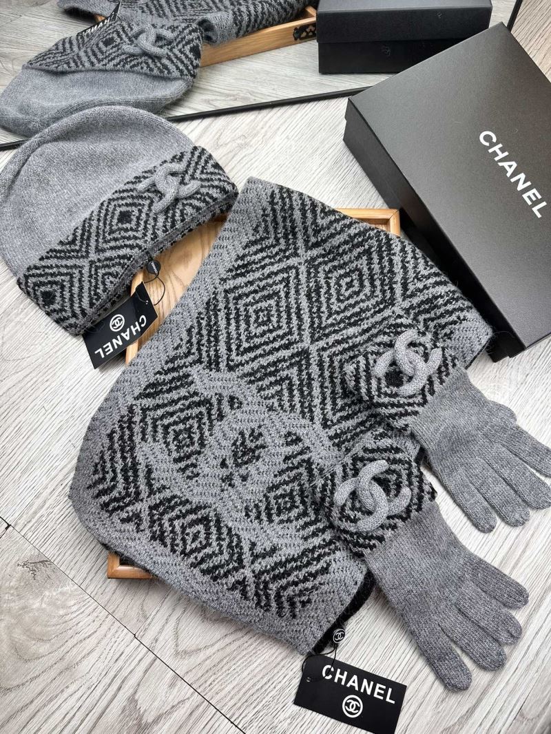 Chanel Caps Scarfs